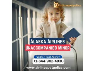 What is Alaska Airlines policy for Unaccompanied minors?