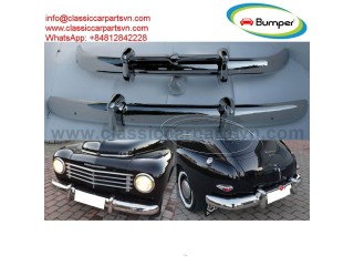 Volvo PV 444 bumpers with standard horns