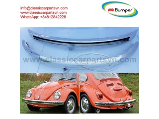 Volkswagen Beetle bumper type (1968-1974) by stainless steel