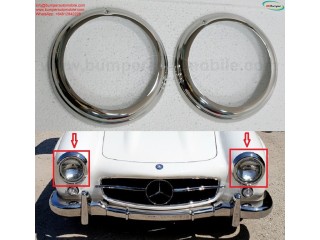 Mercedes Benz Headlight Trim Ring 190SL 300SL
