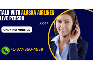 How do I talk to a representative at Alaska Airlines?