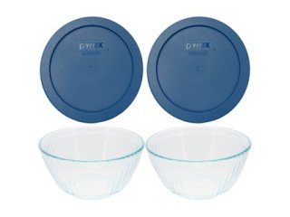 Glass pyrex bowls