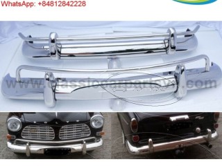 Volvo Amazon USA style (1956-1970) bumpers by stainless steel