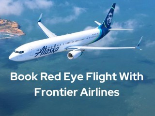 What is a Red-Eye Flight Booking on Frontier Airlines?