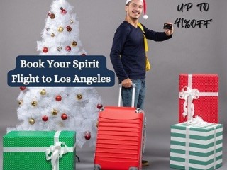 +1-844-414-9223 Make Christmas Magical: Book Your Spirit Flight to Los Angeles