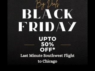 +1 (844) 414-9223 Get Last Minute Southwest Flight to Chicago on Black Friday