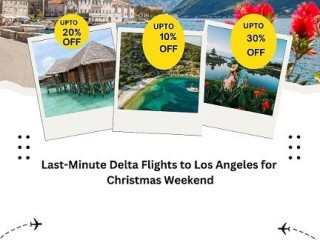 +1-844-414-9223 Last-Minute Delta Flights to Los Angeles for Christmas Weekend