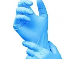 Nitrile Blue Exam Powder-Free Gloves - Harbour Health