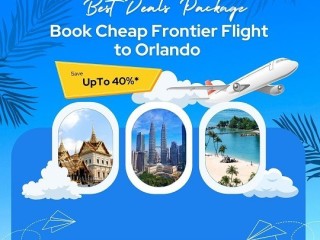 +1-844-414-9223 Book Cheap Frontier Flight to Orlando