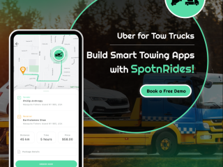 Tow Truck App Like Uber - SpotnRides