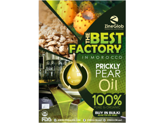 ZineGlob Organic Prickly pear Oil Supplier