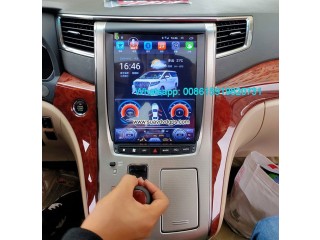 TOYOTA Alphard vertical Tesla Android radio GPS navigation