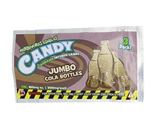 Herbivore Edibles  Jumbo Cola Bottles