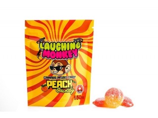 Laughing Monkey  Peach 150mg THC