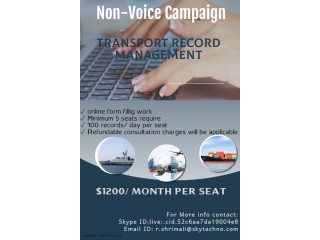 Non-voice campaign