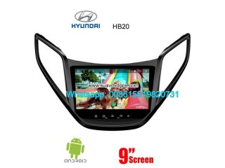Hyundai HB20 Car audio radio update android GPS navigation camera