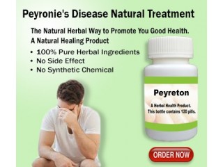 Natural Treatment for Peyronies Disease