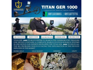 Titan GER 1000 - 5 systems Gold and Metals Detectors