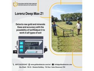 Lorenz Deepmax Z1 - The best Gold Metal Detectors
